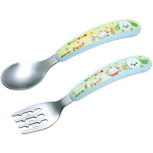 いないいないばあっ! 25 食洗機対応 ステンレス製スプーン&フォーク スケーター