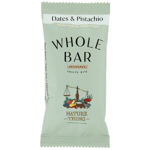 WHOLE BAR デーツ&ピスタチオ 単品