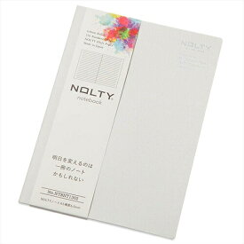 [日本能率協会] 高品質ノート NOLTY横罫6.0mm A5 グレー NTBNT1302 [キャンセル・変更・返品不可]