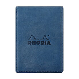 [クオバディス・ジャパン] システム手帳 Rhodia オーガナイザー ミニ3穴 シック A7 ブルー cf11ogz01-bl [キャンセル・変更・返品不可][海外発送不可]