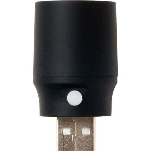 [エルコミューン] カラビナバッテリーダブル専用 USB LEDライト Black CRB-111 ※本体(カラビナバッテリーダブル)は付属しておりません<br> <br>[キャンセル・変更・返品不可]