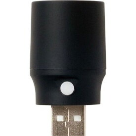 [エルコミューン] カラビナバッテリーダブル専用 USB LEDライト Black CRB-111 ※本体(カラビナバッテリーダブル)は付属しておりません [キャンセル・変更・返品不可]