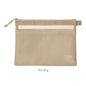 [kleid/NCh] Mesh carry pouch/bVL[|[` Beige/x[W No.8471-03