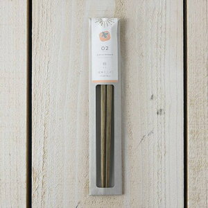 tetoca HiKaRi 手にとる果実 (子ども用箸) 柿