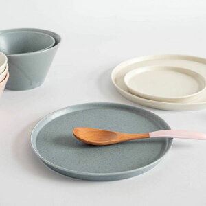 URARAKa(うららか) 20cmフラットプレート ブルーグレー