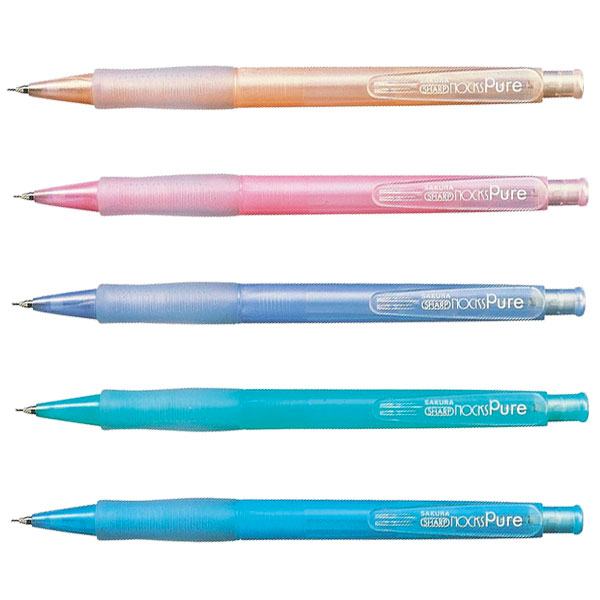 Sakura NOCKS Pure Mechanical Pencil 0.5mm Choose from 5 Body Colors NS100L 