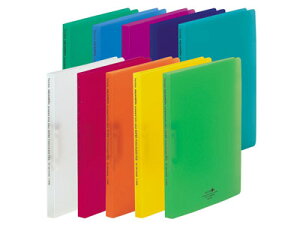 リヒトラブ スーパーパンチレスファイル A4 タテ型 背幅22mm(F-5030)【LIHIT LAB. AQUA DROPs 穴をあけずにとじるファイル Z式ファイル】