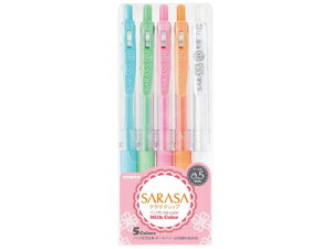 y݌Ɍz[u {[y TTNbv 0.5mm ~NJ[ 5FZbgiJJ15-5C-MKjyZEBRA SARASA CLIP WF{[yz