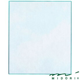 ミドリ MIDORI / カラー色紙（S）空色ノキモチ（33121006）