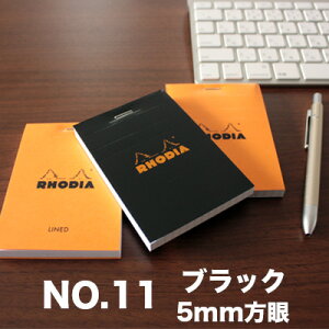 y[։ 6܂ŁzfBA RHODIA / ubNfBA No.11 A7TCY (ubNE5mm)(cf112009)y  fUC z