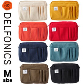 【ポイント5倍】バッグインバッグ 大きめ 軽い デルフォニックス インナーキャリング M（500092）オーガナイザー DELFONICS ポーチ 小物入れ デザイン おしゃれ かわいい