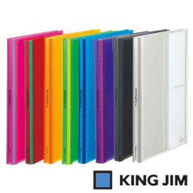 キングジム クリアーファイル パタント（透明）A4 タテ型 ポケット40枚（182TPNW）【KING JIM File ポケット クリアーファイル ファイル】
