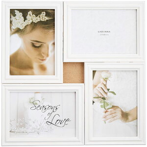 hi uC_t[ tHgt[ LTCY×4 iDF87-40jyLADONNA PHOTO FRAME BRIDAL ʐ^ fUC  CeAz