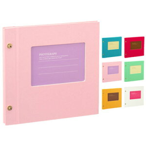 セキセイ sedia / ハーパーハウス ライトフリーアルバム (ピンク)(XP-5308-21)