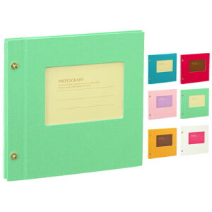 セキセイ sedia / ハーパーハウス ライトフリーアルバム (グリーン)(XP-5308-30)