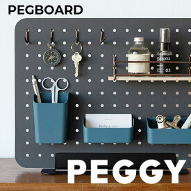 キングジム PEGGY ペグボード PEGBORD（PG400）ペギー【KING JIM 卓上 ディスプレイボード 壁掛け 収納 棚 壁面収納 デスク リビング】