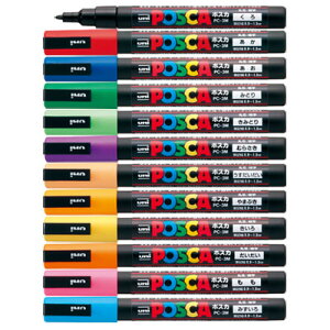 �O�H���M �|�X�J �׎��ېc �����T�C���y���iPC-3M�j�yMITSUBISHI POSCA �����痿�}�[�J�[ �|�X�^�[�J���[�}�[�J�[ �}�[�L���O�y�� �M�L��z