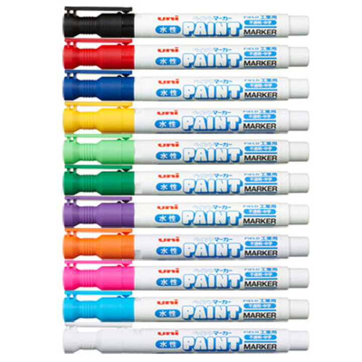 【国内正規品】 工具屋 まいど uni 水性ペイントマーカー中字 橙 PXW2005M.4