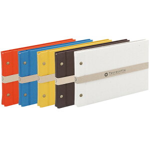 ナカバヤシ テラコッタ フリー台紙アルバム 外ビスタイプ クラフト台紙 A5サイズ(TER-A5F-120)【Nakabayashi アルバム 写真 大容量 フォトアルバム かわいい デザイン おしゃれ】