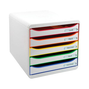 ���^�[�P�[�X ������� A4 �G�O�U�R���^ BIG BOX PLUS 5�i �z���C�g�i���o���}���`�J���[�j�i309913D�j�yEXACOMPTA �f�U�C�� ������� �J���t�� �C���e���A �G�݁z