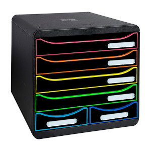 ���^�[�P�[�X ������� A4 �G�O�U�R���^ BIG BOX MAXI 5�i �u���b�N�i���o���}���`�J���[�j�i312914D�j�yEXACOMPTA �f�U�C�� ������� �J���t�� �C���e���A �G�݁z