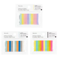 【メール便可 5個まで】カンミ堂 ココフセンカード リフィル COLOR Sサイズ（CFC-920）【ふせん 付箋 か…