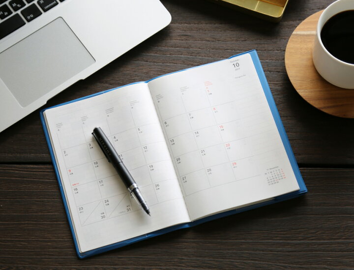 楽天市場 メール便可 2冊まで デルフォニックス 23 ダイアリー B6 マンスリー ポケット 手帳 マンスリー 薄い デザイン おしゃれ かわいい 文房具屋フジオカ文具e Stationery