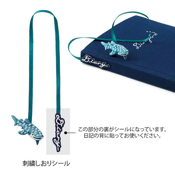 79%OFF!】 ミドリ 日記 刺繍しおり付 ジンベイザメ柄 12895006 Toshikanagata Seisakusho 利金型製作所 非接触型ドアオープナー お助け竜ちゃん ネイビー 5×18×厚1.5cm