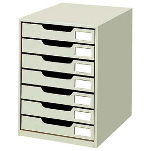 コクヨ /レターケース(スチール引き出しタイプ・A4タテ)7段 【LC-7M】