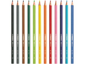�X�^�r�� STABILO / GREENcolor �F���M �i12�F�Z�b�g�j�i6019-2-12�j