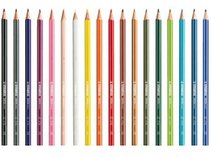 �X�^�r�� STABILO / GREENcolor �F���M �i18�F�Z�b�g�j�i6019-2-18�j