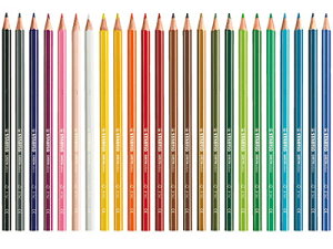 �X�^�r�� STABILO / GREENcolor �F���M �i24�F�Z�b�g�j�i6019-2-24�j