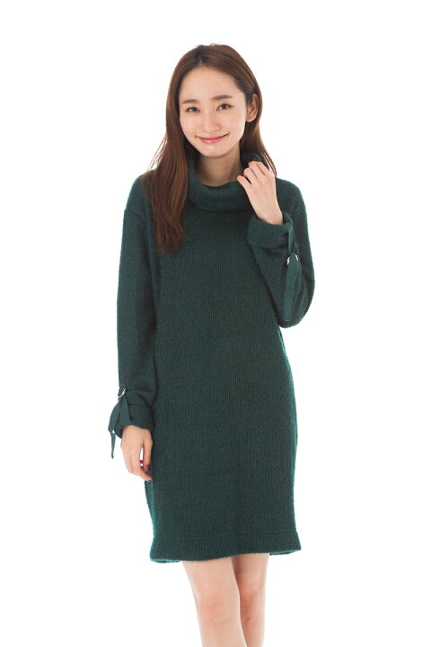 楽天市場 ファス Fas ワンピース T1 T2 T3サイズ 長袖 タートルネック ニット 大人ワンピース レディース Fille A Suivre ステラ