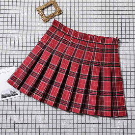 スカート ミニ 黒 チェック ピンク グレー レディース 短め 幅広 制服 スカート ミニプリーツスカート 女子高生 女子中学 コスプレ 夏 JK 通学 高校 セーラー服 学生服 コスチューム