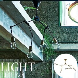 《東谷/LF》ライト 照明 シャンデリア 角度を自由に変えられる おしゃれ 電球付属 シンプル 灯 電気 インダストリアル シャビー LHT-727