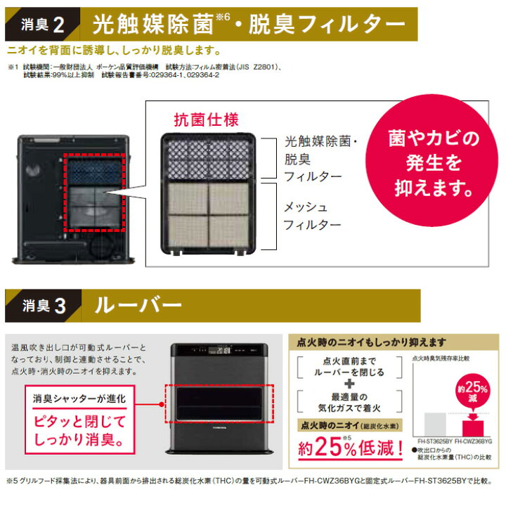 楽天市場】《コロナ》FH-VX3625BY 数量限定 2025年モデル 石油ファン 