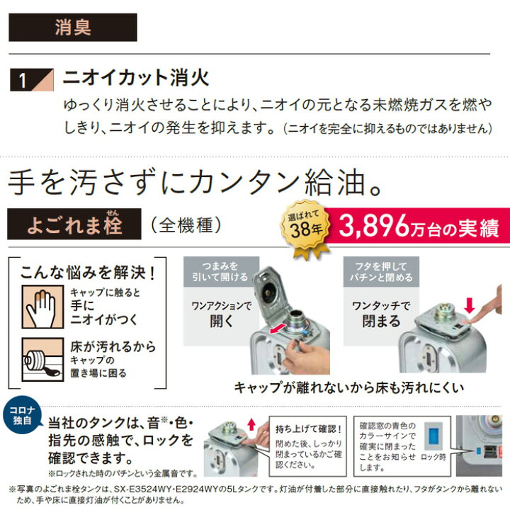楽天市場】《コロナ》SX-E3725Y 数量限定 2025年モデル SX-E3724Yの 