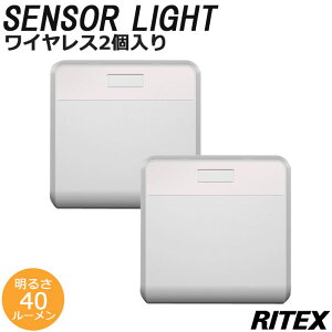 sRITEX/FKtW-500 ǂłZT[Cg CX 2 ő40[ dF LEDCg hƃCg Ɩ OƖ K[fCg Ɩ dr œd^ԊOlZT[ Ce