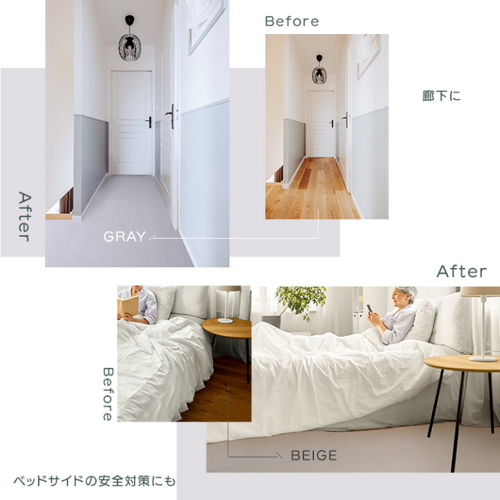 楽天市場】《HOMEtaste》PVC ロールマット ワイドロング 140×500cm 