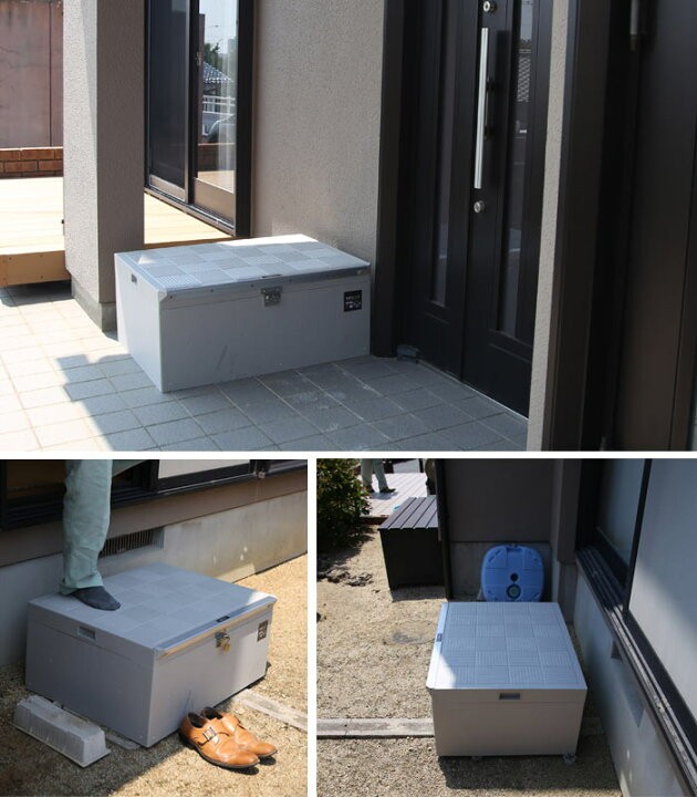 楽天市場】《Joto》ハウスバゲージ 宅配ボックス 幅80×奥行60×高35cm 