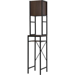 【ポイント10倍】《JKP》ゴミ箱上収納ラック 幅34cm スリムタイプ 扉付き収納 キッチンラック 家電ラック マルチラック キッチン収納 隙間収納 オープン収納 食器棚 すき間 レンジ台 炊飯器