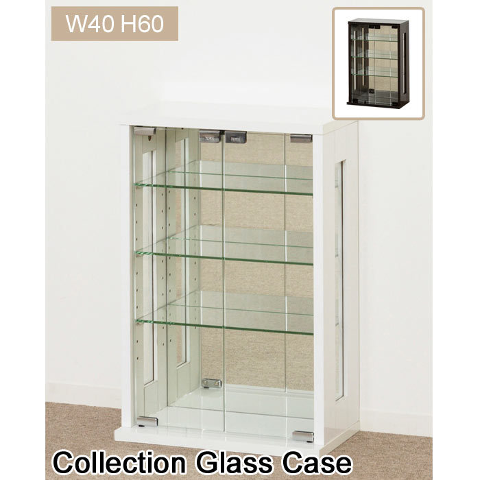 [組立式家具] 《クロシオ》卓上コレクションケース 縦型　コレクションケース　ガラスケース　ディスプレイ棚　ガラス棚　27060 27061 |  e住まいるスタイル
