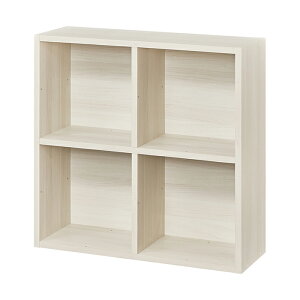 \在庫限り/【ポイント10倍】《S-ing》レジェルノ フリーラック 幅83.5cm 2段 オープンラック ブックシェルフ 本棚 多目的ラック ディスプレイラック 飾り棚 カラーボックス 横置き可能 スリ