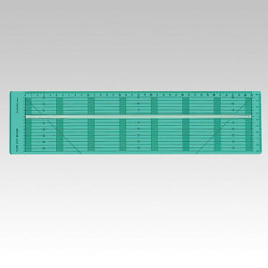 57-924 クロバー テープカット定規 ロータリーカッターに最適 クローバー　(メール便不可)