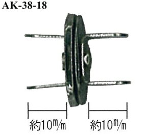 AK-38-18BN ܂}Olbg{^@@a18mm@4@ubNjbP@(񂹕i)@([։)