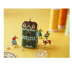 346087_4 ミニビスコーニュ ちいさいおうち みどり (取り寄せ品) (メール便不可)