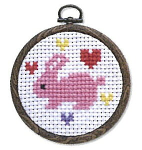 NO_7762 まんまるフレーム ウサギ (取り寄せ品) (メール便可)