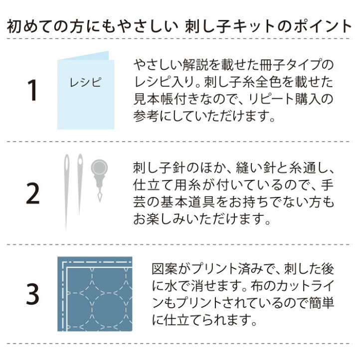 楽天市場】マラソン期間中2点でP5倍3点10倍!98954 刺し子のピン 
