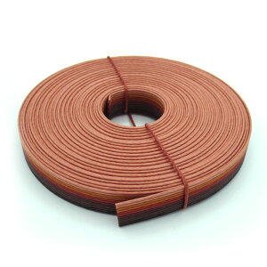 ●◇12-203 かご作りに エコクラフトテープ 10m巻 (夕暮れ) 15mm幅 手芸用 クラフトバンド 紙バンド (メール便可)