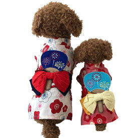 犬 浴衣 朱夏（しゅか）小型犬 大型犬 4号 5号 7号 8号 9号 お祭りグッズ ゆかた 犬 和服 ドッグウェア